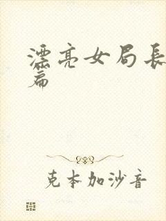 漂亮女局长最新篇