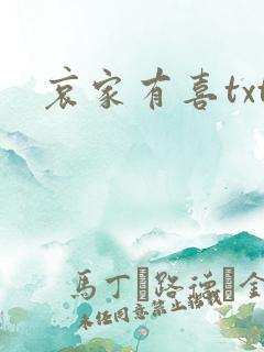 哀家有喜txt