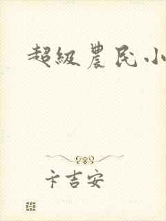 超级农民小说