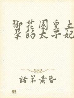 御花园皇上c有孕的太子妃