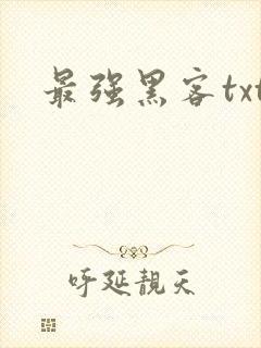 最强黑客txt