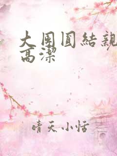 大团圆结亲情会高洁
