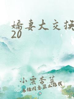 娇妻大交换1一20