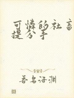 可怜的社畜周颂提分手