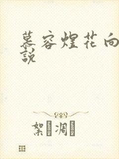 慕容煜花向晚小说