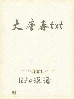 大唐春txt