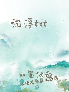 沉浮txt