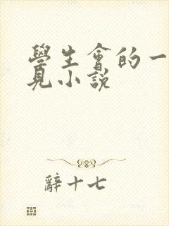 学生会的一己之见小说