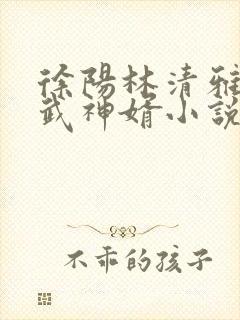 徐阳林清雅绝世武神婿小说