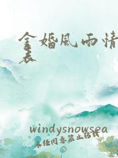 金婚风雨情演员表