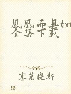 凤凰面具txt全集下载