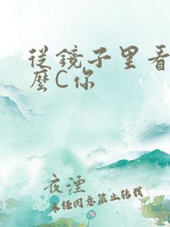 从镜子里看我怎么C你