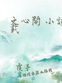 文心阁 小说连载