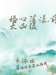 婚心荡漾,前夫太凶猛