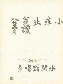 公翁止痒小说免费读