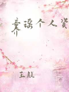 童瑶个人资料简介