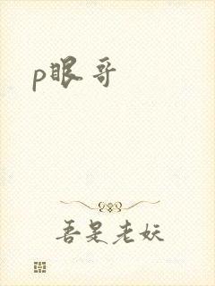 p眼哥