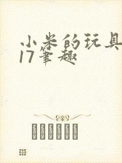 小米的玩具日记17笔趣
