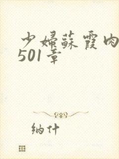 少妇苏霞肉欲第501章