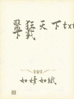 医狂天下txt下载