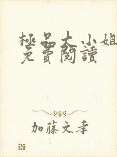 极品大小姐全文免费阅读