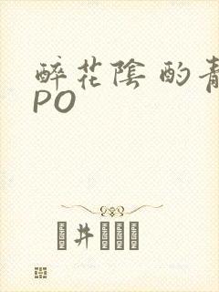 醉花阴 酌青栀PO