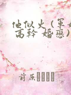 他似火 (军婚 高干 婚恋)小说免费阅读