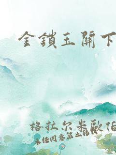 金锁玉关下载