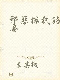 邪恶总裁的娇宠妻