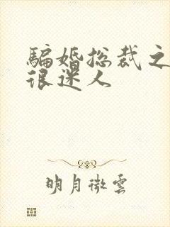 骗婚总裁之老婆很迷人