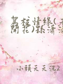 驾校情缘(老树开花)孙潇潇笔趣阁