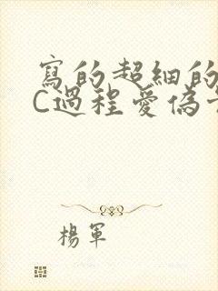 写的超细的多肉C过程爱伪骨科