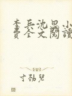 李兵沈思小说免费全文阅读