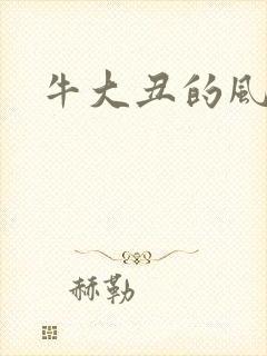 牛大丑的风流记