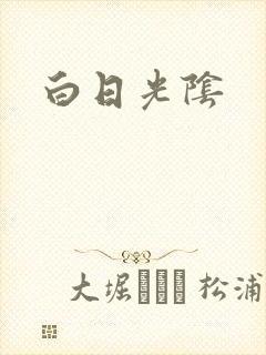 白日光阴