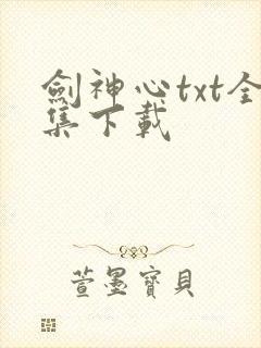 剑神心txt全集下载