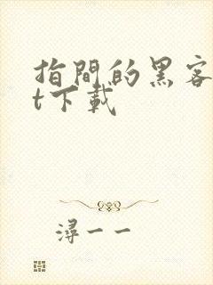 指间的黑客txt下载