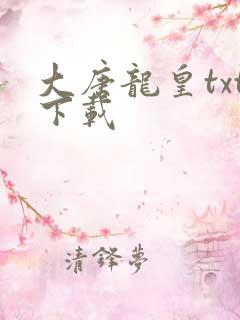大唐龙皇txt下载