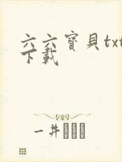 六六宝贝txt下载