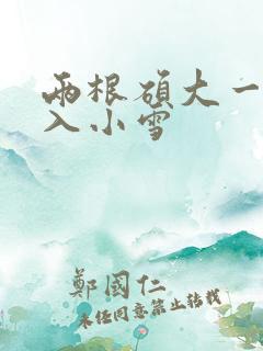 两根硕大一起挤入小雪