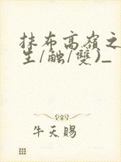 抹布高岭之花(生/触/双)_