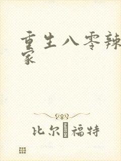 重生八零辣妻当家