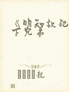 《明知故犯》年下兄弟