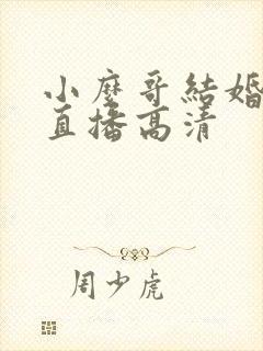 小么哥结婚视频直播高清