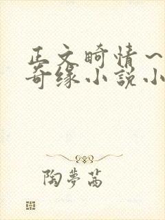 正文畸情～内裤奇缘小说小茹