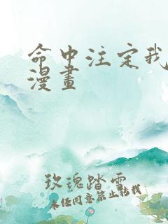 命中注定我爱你漫画