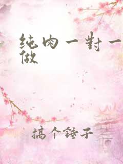 纯肉一对一到处做