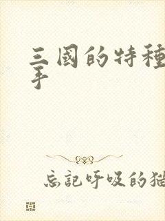 三国的特种狙击手