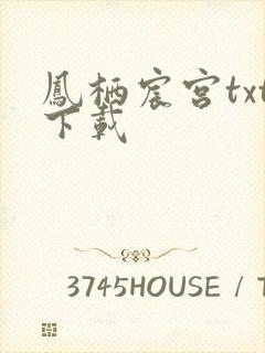 凤栖宸宫txt下载