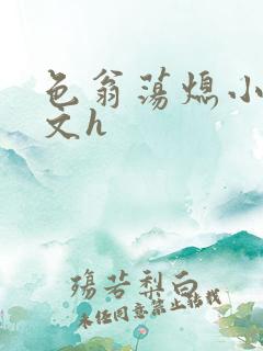 色翁荡熄小说全文h